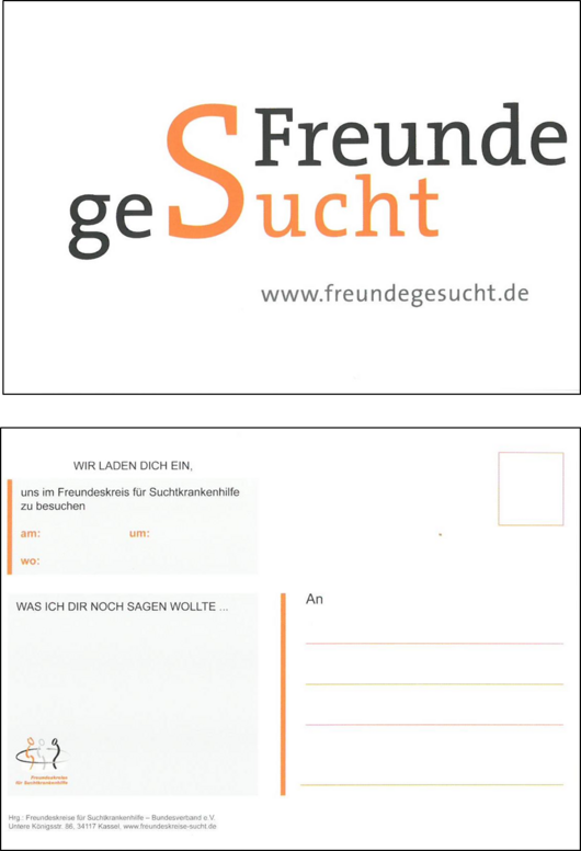 Postkarte "Freunde geSucht"